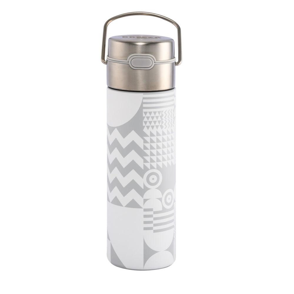 Leeza Geo white Travel Tumbler by Eigenart