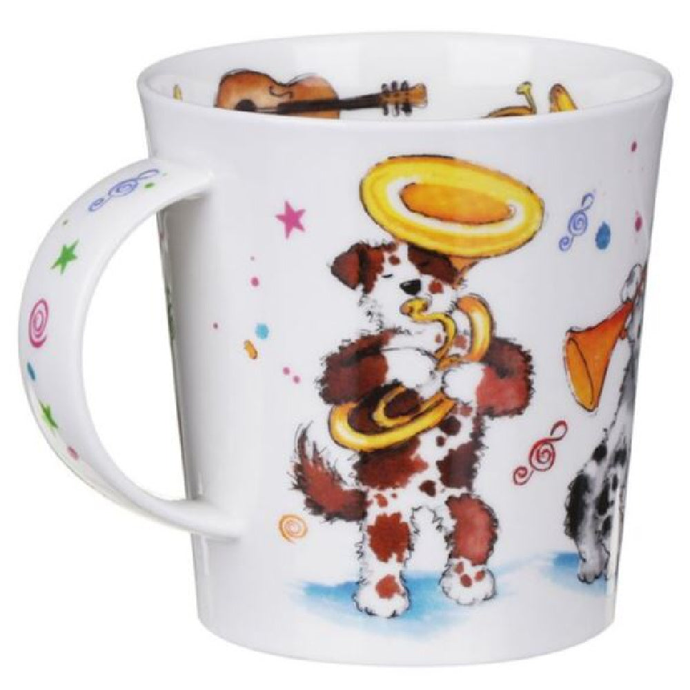 Dunoon Lomond Shape Mug Groovy Dog