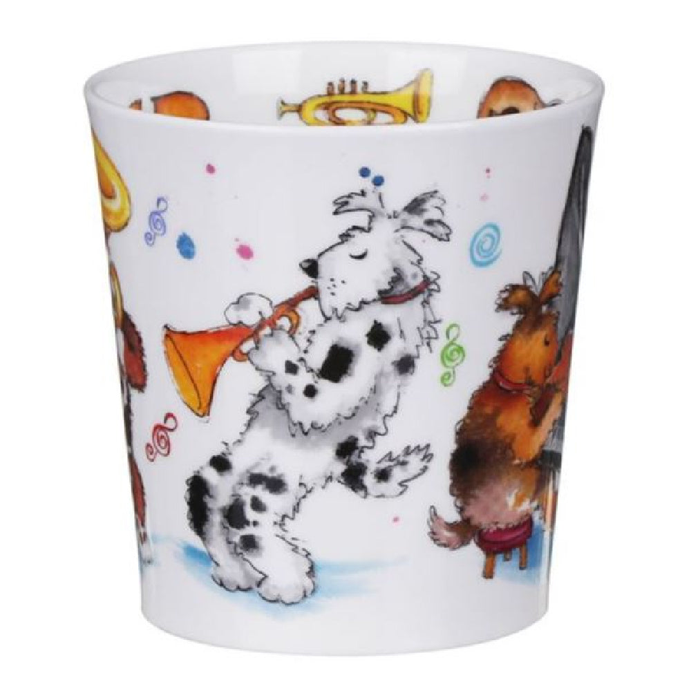 Dunoon Lomond Shape Mug Groovy Dog