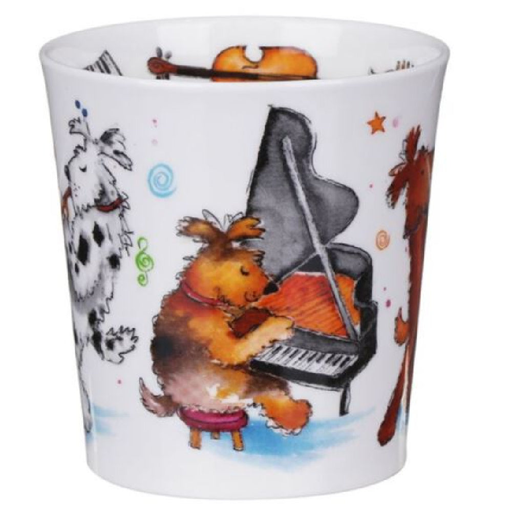 Dunoon Lomond Shape Mug Groovy Dog
