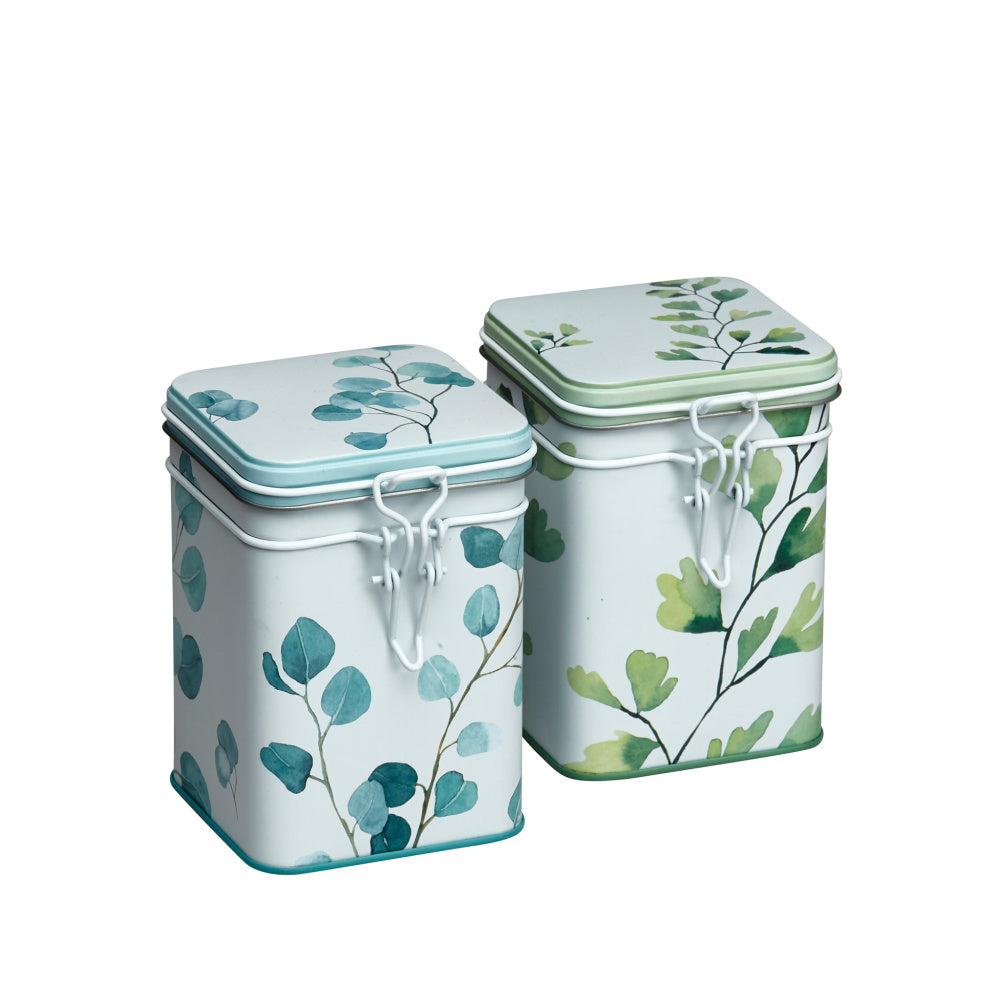 Tea Storage Tins Trees by Eigenart @ Tea Desire