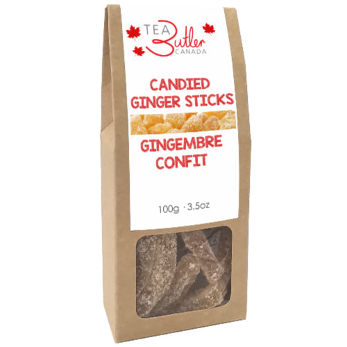 candied ginger sticks - Tea Desire