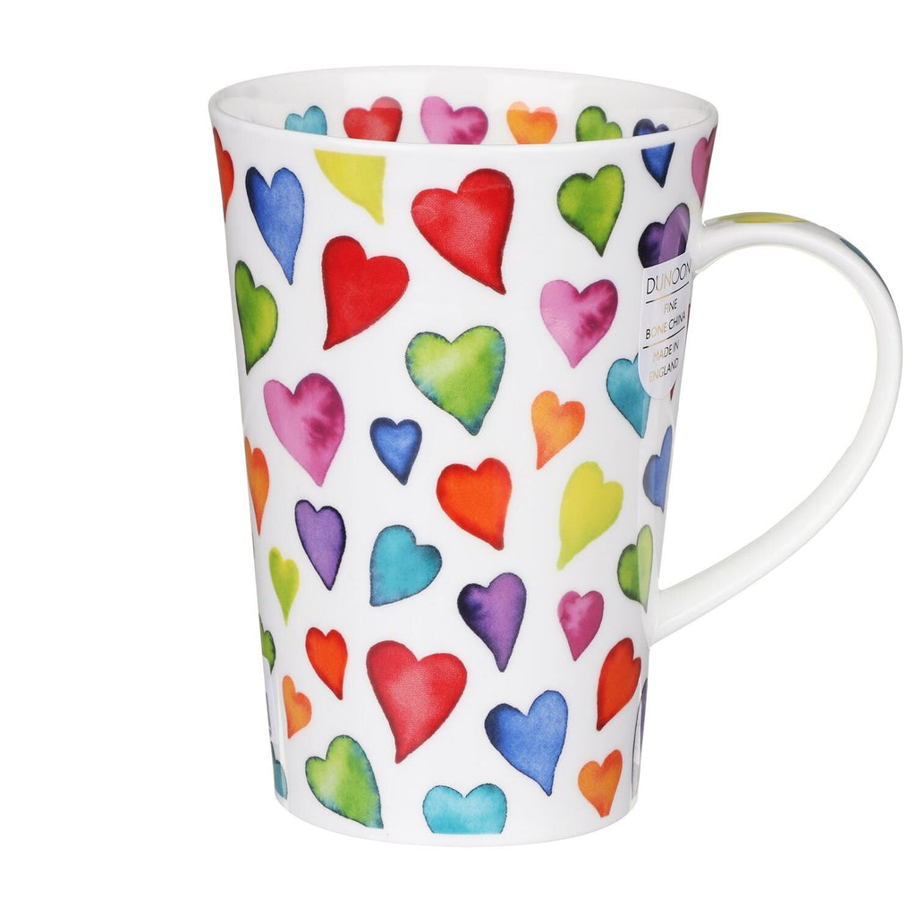 Dunoon Shetland Mug Warm Hearts | Tea Desire