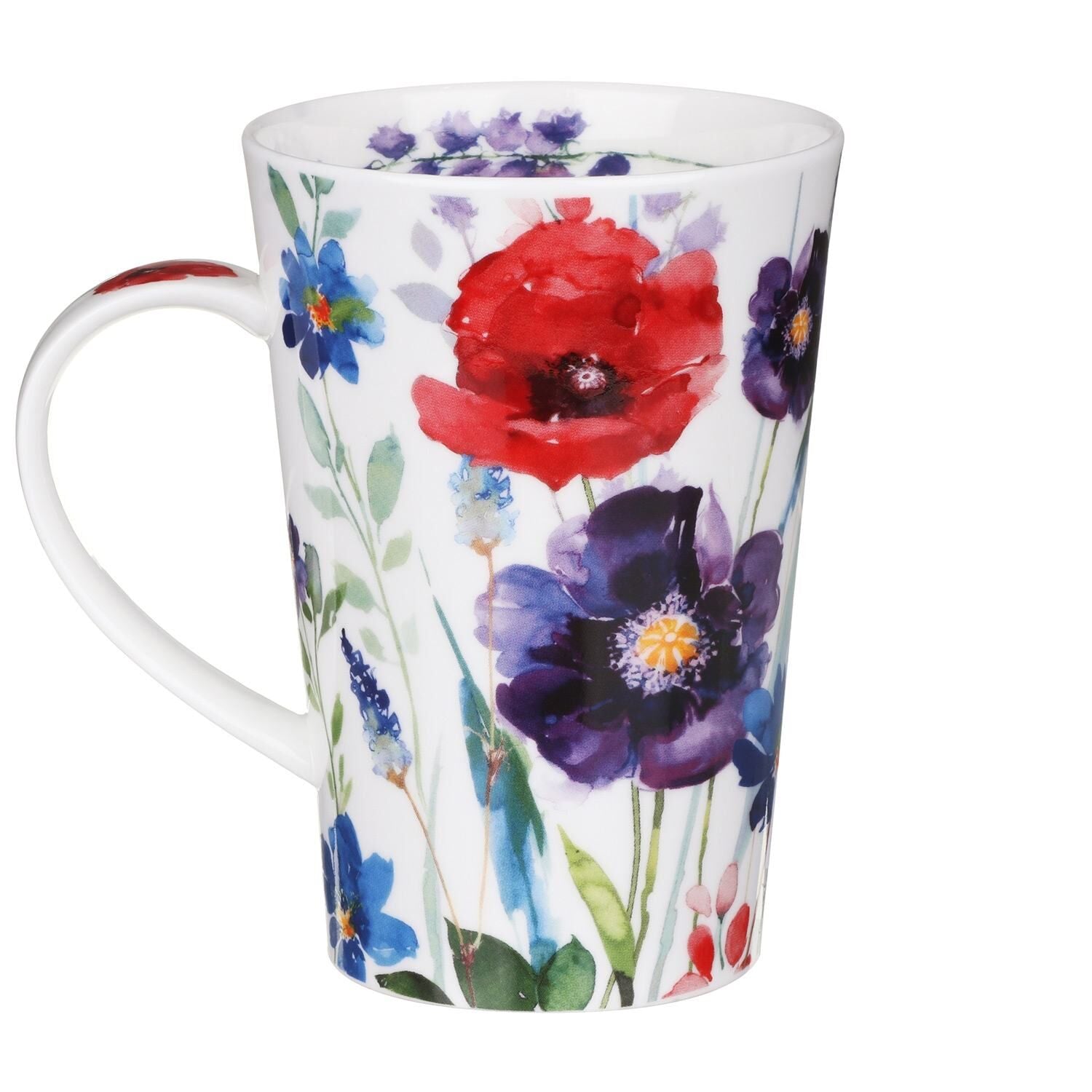 Poppy Wild Garden Lomond mug by Dunoon Poppy Wild Garden Lomond mug by Dunoon